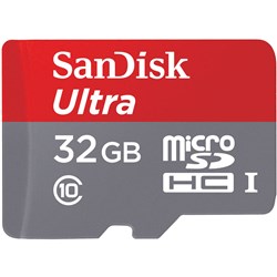 Sandisk Ultra 32gb Micro Sd 98mbS Memory Card 001